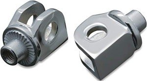 Kuryakyn Chrome Peg Adapters for Kawasaki Motorcycles