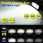 WFPOWER 120W Magnetic Base LED Work Light