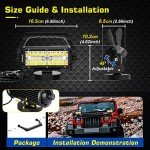 WFPOWER 120W Magnetic Base LED Work Light