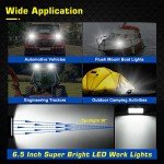 WFPOWER 120W Magnetic Base LED Work Light