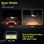 WFPOWER 120W Magnetic Base LED Work Light