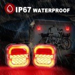 Wireless Magnetic Trailer Lights with LED Kit