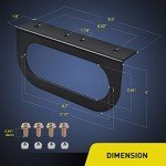 Nilight 6" Oval Waterproof Trailer Tail Lights - 2PC