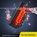 Nilight 6" Oval Waterproof Trailer Tail Lights - 2PC