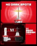 TOPIK H11 LED Bulbs for Fog Lights 6500K