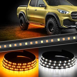 Amber Sequential Truck Running Board LED Lights