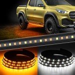 Amber Sequential Truck Running Board LED Lights