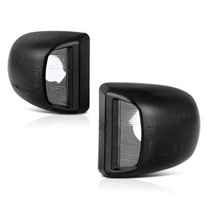 Black License Plate Light for Chevy & GMC