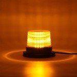 LED Amber Strobe Light with Magnetic Base
