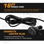 LED Amber Strobe Light with Magnetic Base