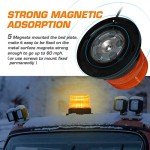 LED Amber Strobe Light with Magnetic Base