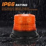 LED Amber Strobe Light with Magnetic Base