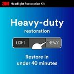 3M Heavy Duty Headlight Restoration Kit - 2-Pack