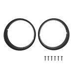 Black Headlight Bezel Cover for Jeep TJ 1997-2006