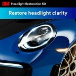 3M Heavy Duty Headlight Restoration Kit - 2-Pack