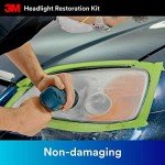 3M Heavy Duty Headlight Restoration Kit - 2-Pack