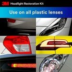 3M Heavy Duty Headlight Restoration Kit - 2-Pack