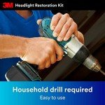 3M Heavy Duty Headlight Restoration Kit - 2-Pack
