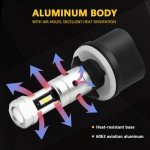 PHINLION 880 LED Fog Light Bulbs - 6000K White