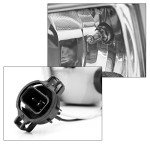 Chrysler 3C/Dodge Caliber Fog Lights & HID Kit