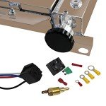 Cubauto Radiator Fan Relay for 1985-97 Ford Vehicles