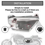 Chrome Battery Side Covers for Magna VF750 1994-2004