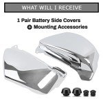 Chrome Battery Side Covers for Magna VF750 1994-2004