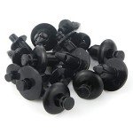 GSXR 1000 Fairing Bolts Kit 2001-2002 - Matte Black