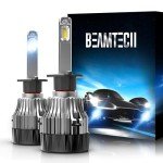 BEAMTECH H1 6500K White Fog Light Bulbs