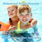 Waterproof AirTag Wristbands for Kids (4 Pack)