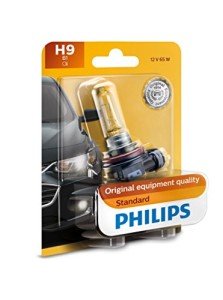 Philips H9 Standard Halogen Headlight Bulb - 1 Pack