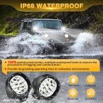 Auxbeam 4-inch 90W Offroad LED Pod Lights
