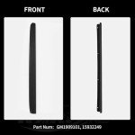Tailgate Molding Spoiler Cap for Chevy Silverado/GMC Sierra