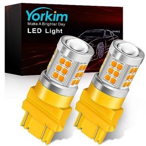 Amber LED Turn Signal Bulbs - Pack of 2
