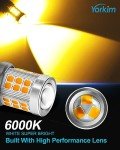 Amber LED Turn Signal Bulbs - Pack of 2