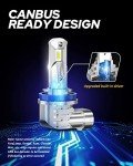 AUTOONE H11/H9/H8 & 9005 LED Bulbs Combo