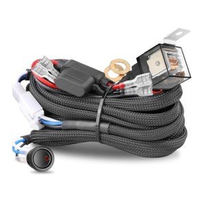 Nirider 12V Rocker Switch Relay Wiring Harness Kit