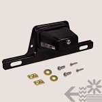 Black LED License Plate Light for Trailers & Trucks