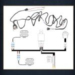 Nirider 12V Rocker Switch Relay Wiring Harness Kit