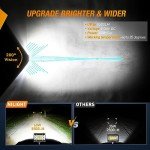 Nilight 4.3 Inch LED Light Bar Set