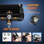 Nilight 4.3 Inch LED Light Bar Set