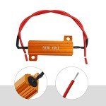 50W 6Ohm LED Load Resistors - 8 Pack