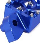 JFG Racing CNC Dirt Bike Foot Pegs - Blue