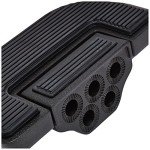Kuryakyn Ribbed Folding Motorcycle Footboards - Black