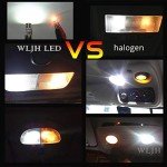 WLJH Bright White T10 LED Dash Bulbs - 10 Pack