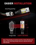 LASFIT 921 LED Reverse Light Bulbs - 6000K (2 Pack)