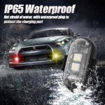 RGB Strobe Lights with Remote Control - 8 Colors