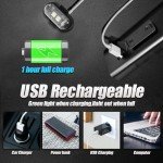 RGB Strobe Lights with Remote Control - 8 Colors