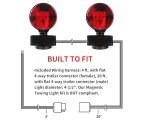 MAXXHAUL Magnetic ONE LED Trailer Light Kit