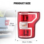 Passenger Side Tail Light for 2018-2020 Ford F150